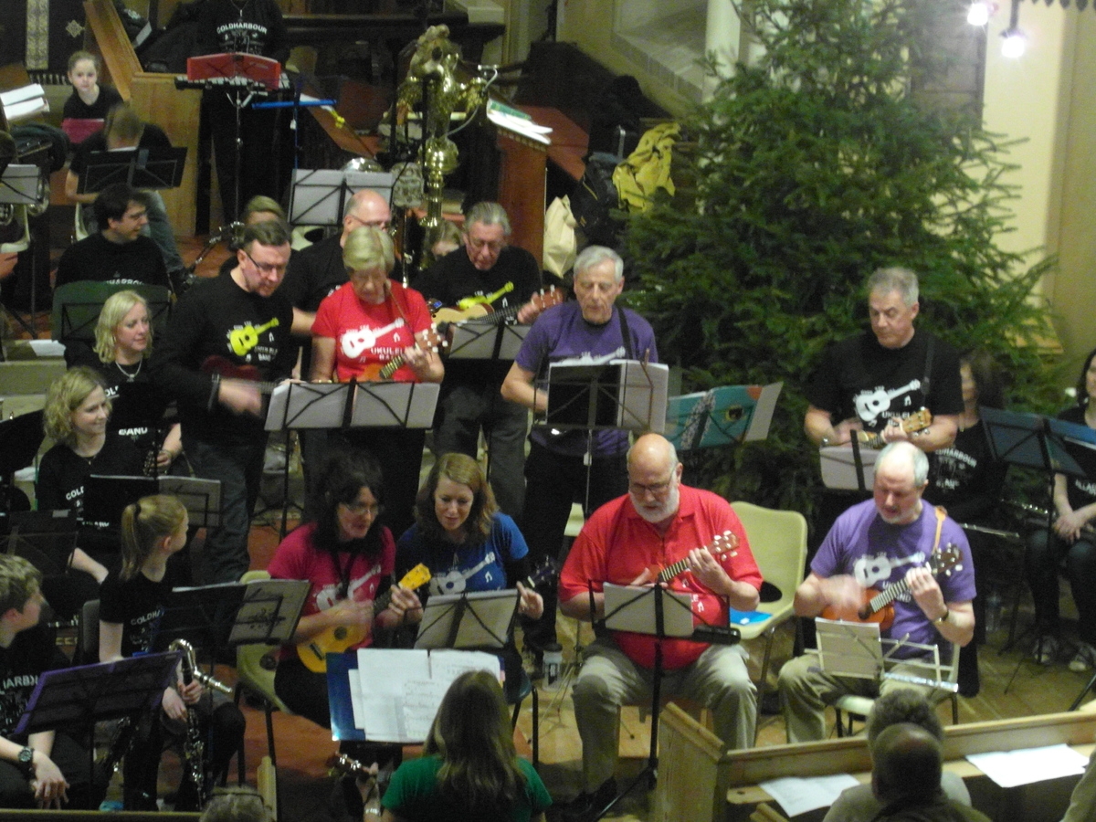 Ukes in the church